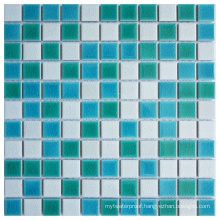 23X23 Porcelain Mixed Ice Crackled Pool Ceramic Mosaic